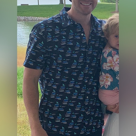 Bonobos Boat Patterned Shirt - Picture 1 of 3